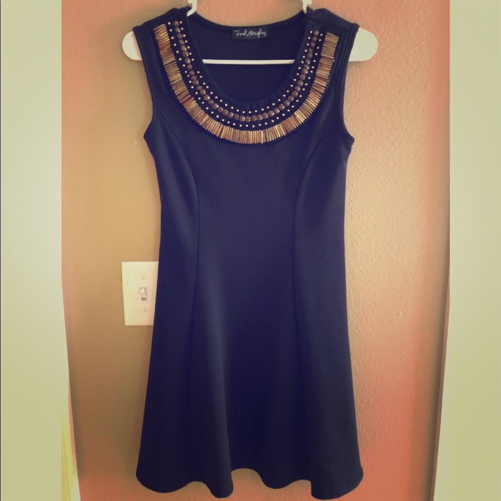 Gorgeous embellished little black dress 😍✨🖤🖤🔥